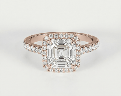 Jasmine - Asscher - Engagement Rings - Ramzi & Co.®