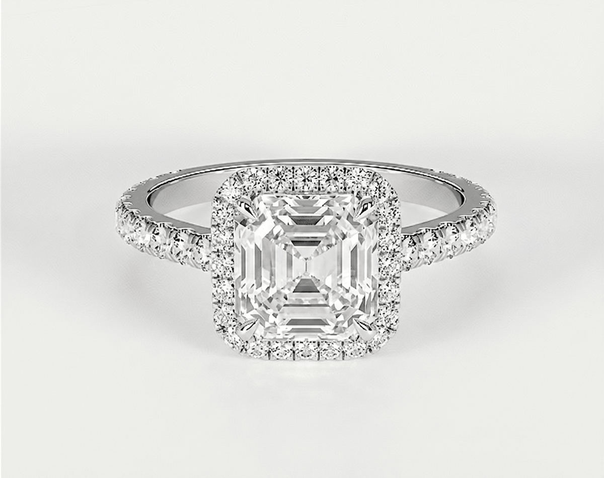 Jasmine - Asscher - Engagement Rings - Ramzi & Co.®