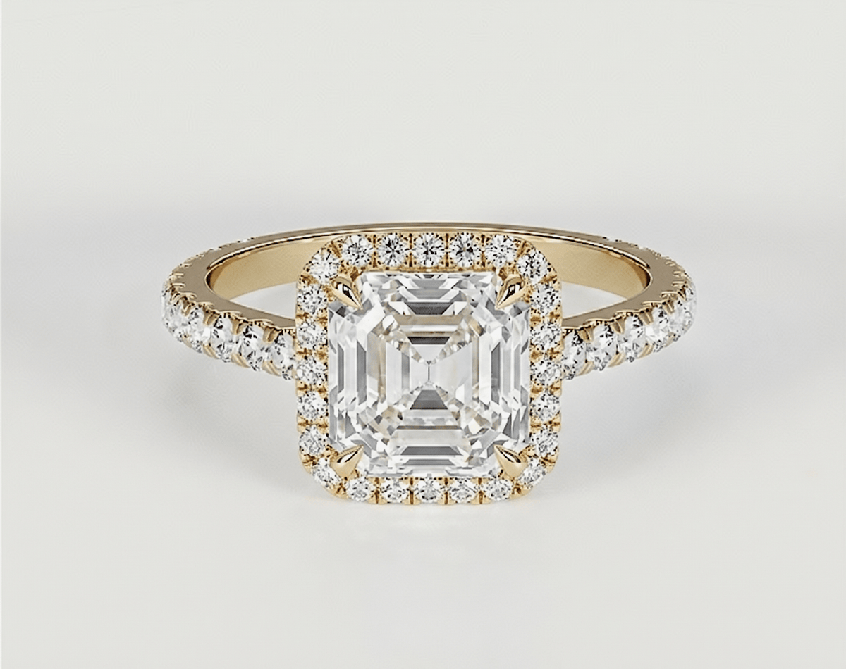 Jasmine - Asscher - Engagement Rings - Ramzi & Co.®