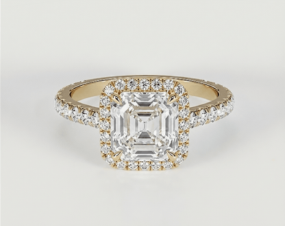 Jasmine - Asscher - Engagement Rings - Ramzi & Co.®