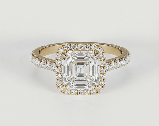 Jasmine - Asscher - Engagement Rings - Ramzi & Co.®