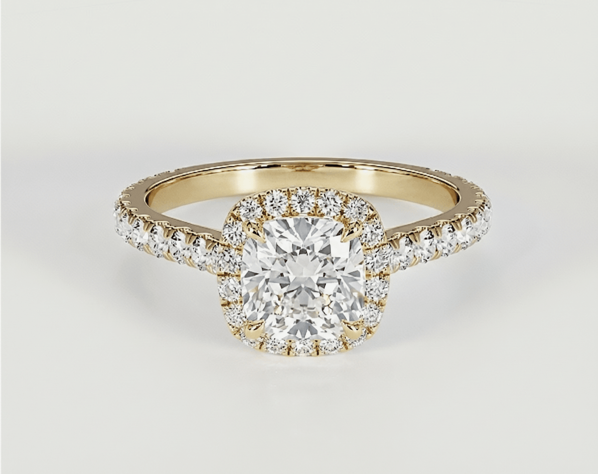 Jasmine - Cushion - Engagement Rings - Ramzi & Co.®