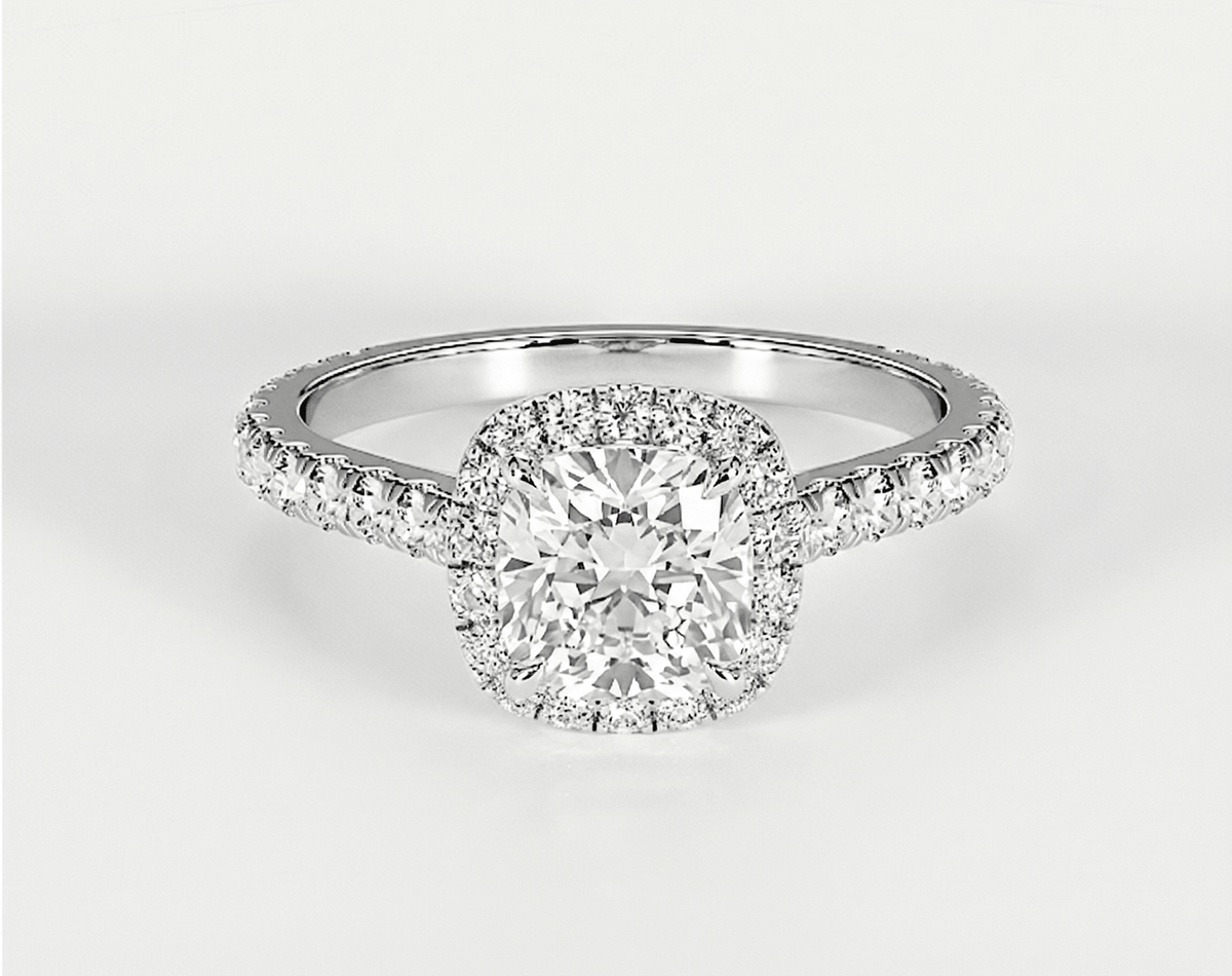 Jasmine - Cushion - Engagement Rings - Ramzi & Co.®
