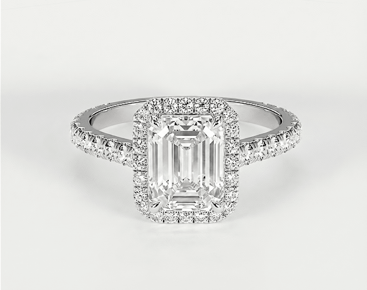 Jasmine - Emerald - Engagement Rings - Ramzi & Co.®