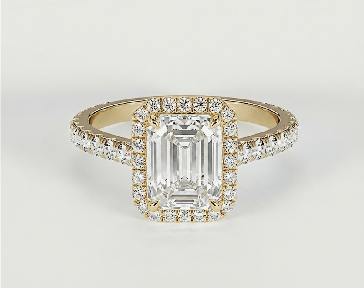 Jasmine - Emerald - Engagement Rings - Ramzi & Co.®