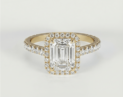 Jasmine - Emerald - Engagement Rings - Ramzi & Co.®