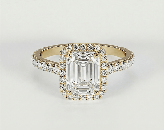 Jasmine - Emerald - Engagement Rings - Ramzi & Co.®
