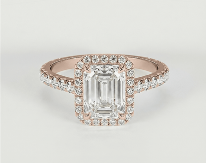 Jasmine - Emerald - Engagement Rings - Ramzi & Co.®