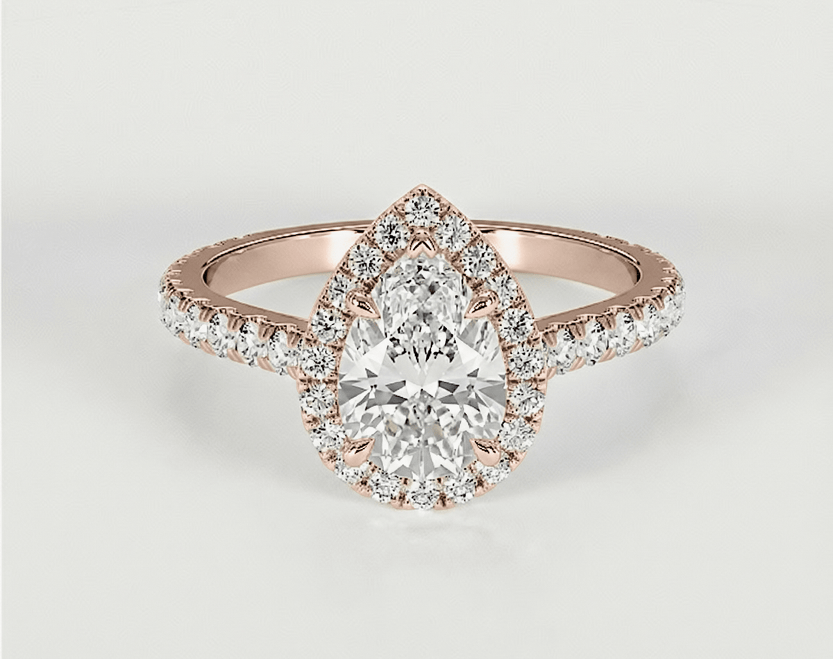 Jasmine - Pear - Engagement Rings - Ramzi & Co.®