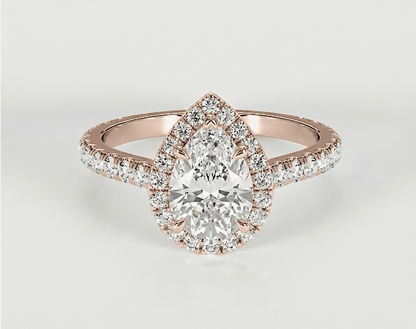 Jasmine - Pear - Engagement Rings - Ramzi & Co.®