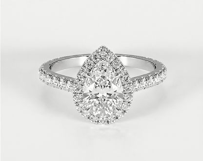 Jasmine - Pear - Engagement Rings - Ramzi & Co.®