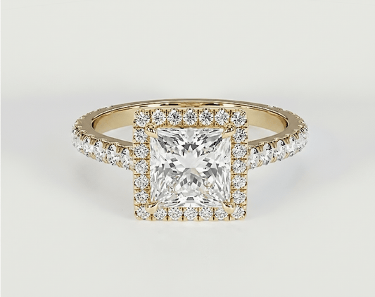Jasmine - Princess - Engagement Rings - Ramzi & Co.®