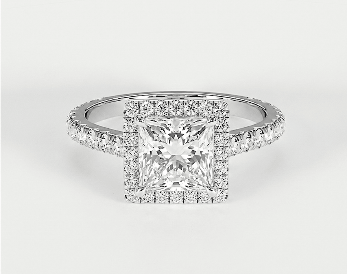 Jasmine - Princess - Engagement Rings - Ramzi & Co.®