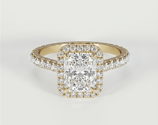 Jasmine - Radiant - Engagement Rings - Ramzi & Co.®