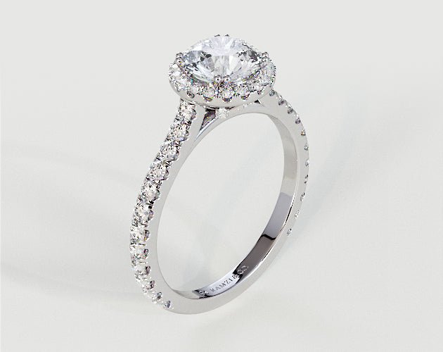 Jasmine - Radiant - Engagement Rings - Ramzi & Co.®