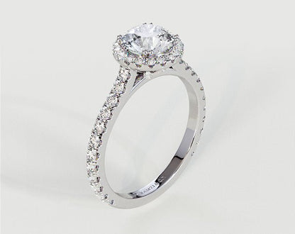 Jasmine - Radiant - Engagement Rings - Ramzi & Co.®