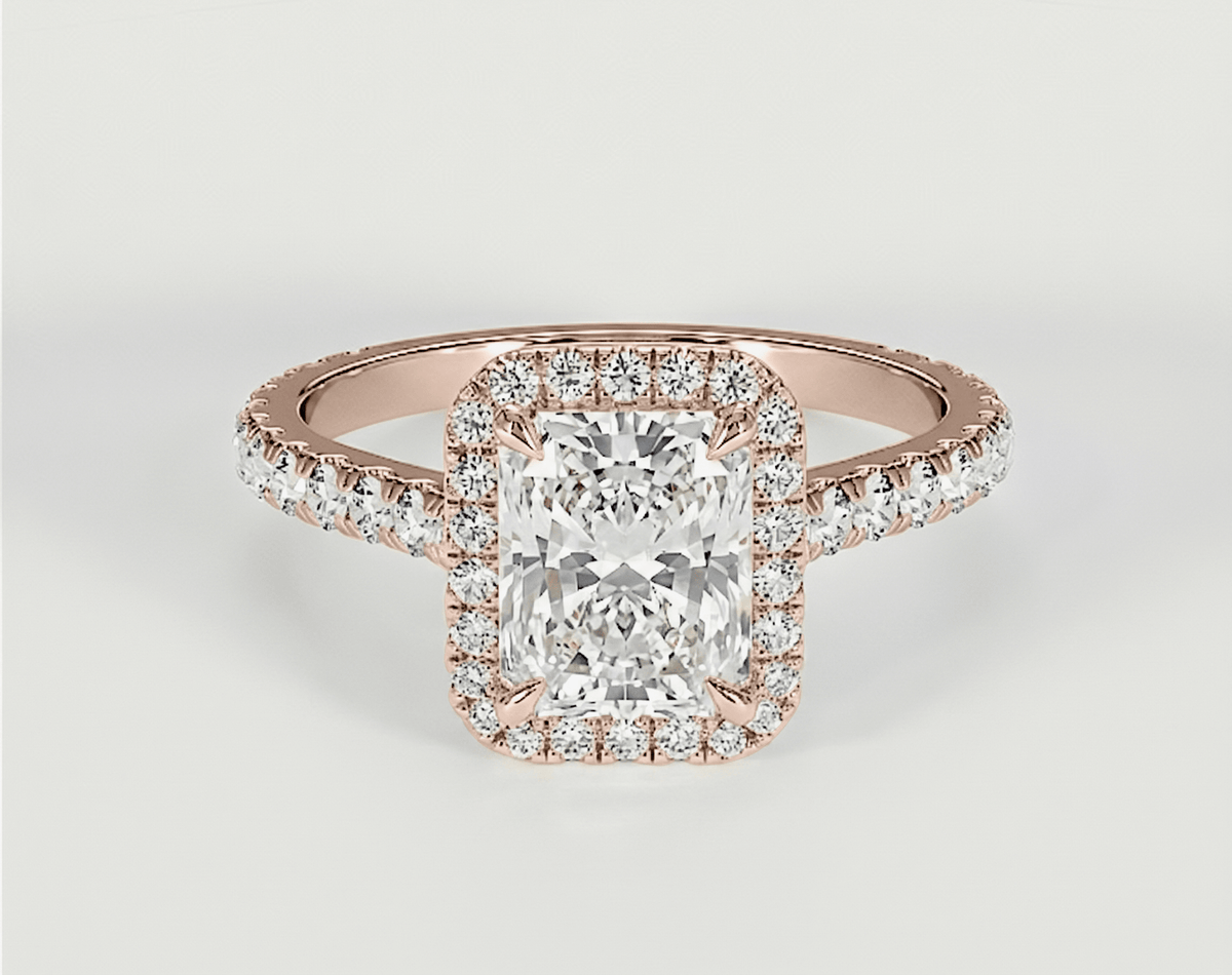Jasmine - Radiant - Engagement Rings - Ramzi & Co.®