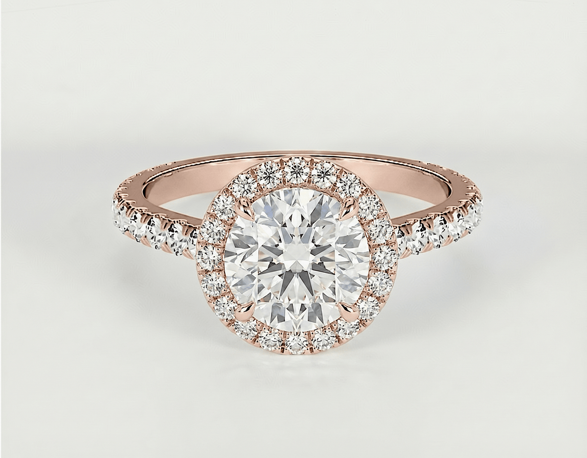 Jasmine - Round - Engagement Rings - Ramzi & Co.®