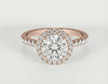 Jasmine - Round - Engagement Rings - Ramzi & Co.®