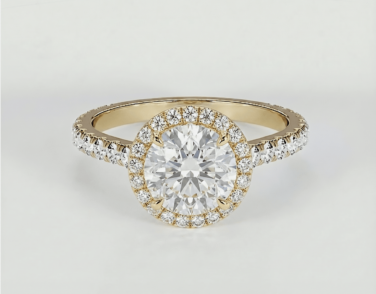 Jasmine - Round - Engagement Rings - Ramzi & Co.®