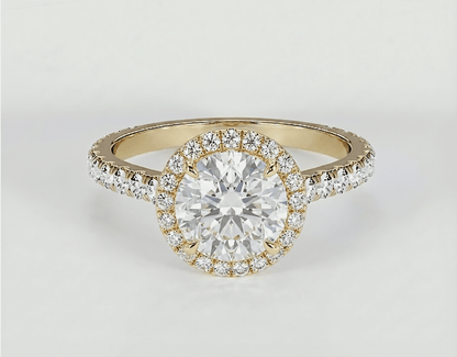 Jasmine - Round - Engagement Rings - Ramzi & Co.®