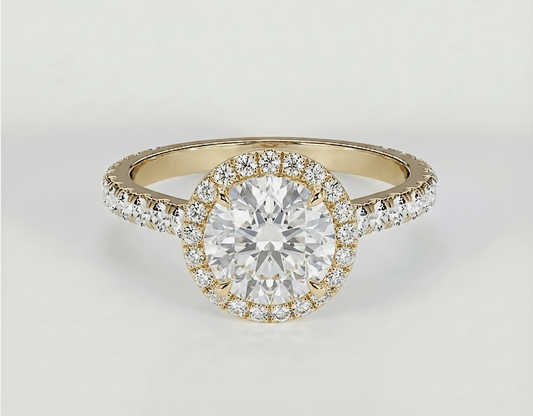 Jasmine - Round - Engagement Rings - Ramzi & Co.®