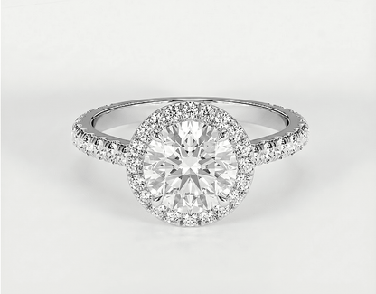 Jasmine - Round - Engagement Rings - Ramzi & Co.®