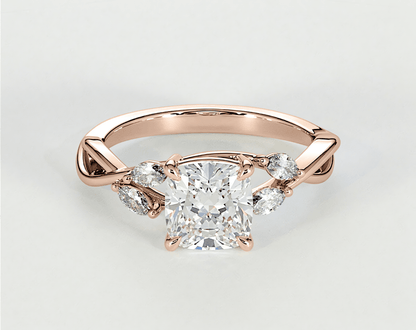 Jessica - Cushion - Engagement Rings - Ramzi & Co.®