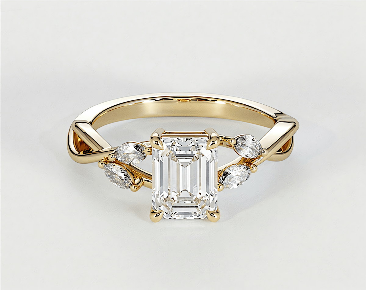 Jessica - Emerald - Engagement Rings - Ramzi & Co.®