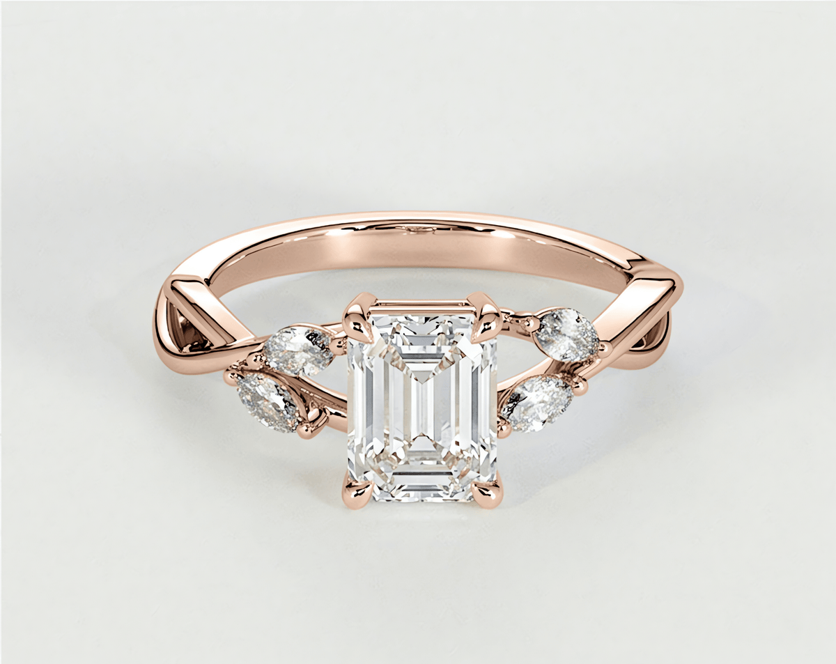 Jessica - Emerald - Engagement Rings - Ramzi & Co.®