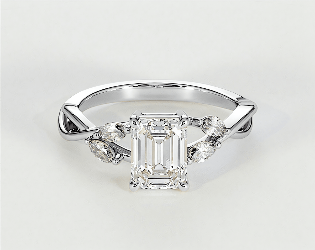 Jessica - Emerald - Engagement Rings - Ramzi & Co.®