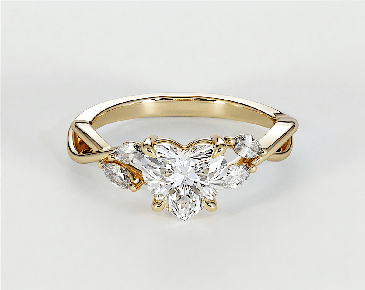 Jessica - Heart - Engagement Rings - Ramzi & Co.®