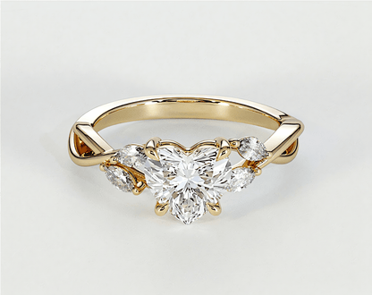 Jessica - Heart - Engagement Rings - Ramzi & Co.®
