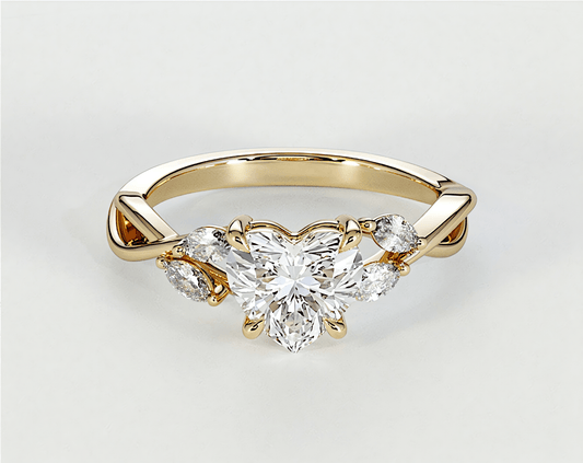 Jessica - Heart - Engagement Rings - Ramzi & Co.®