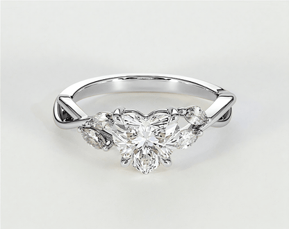 Jessica - Heart - Engagement Rings - Ramzi & Co.®