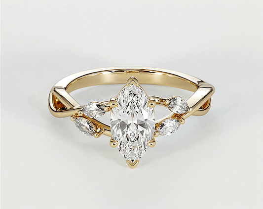 Jessica - Marquise - Engagement Rings - Ramzi & Co.®
