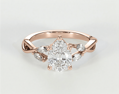 Jessica - Pear - Engagement Rings - Ramzi & Co.®