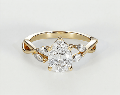 Jessica - Pear - Engagement Rings - Ramzi & Co.®