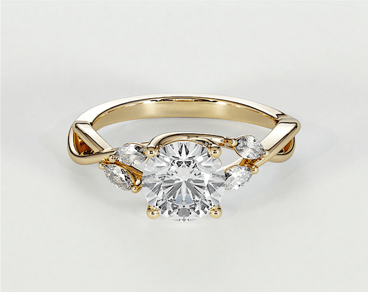 Jessica - Round - Engagement Rings - Ramzi & Co.®