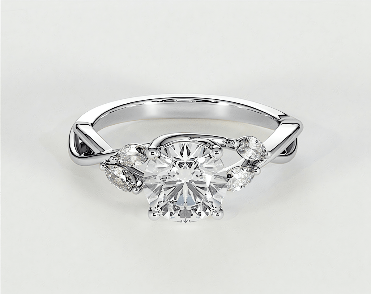 Jessica - Round - Engagement Rings - Ramzi & Co.®