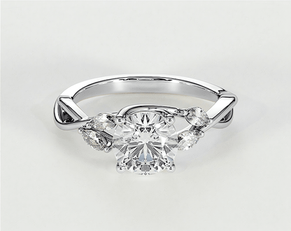Jessica - Round - Engagement Rings - Ramzi & Co.®