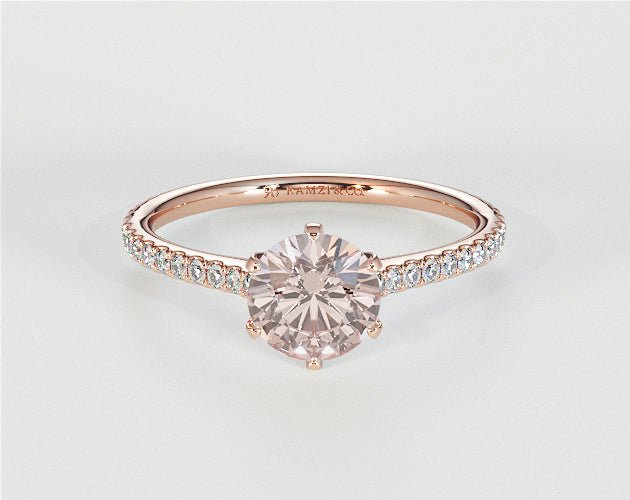 Jordan - Morganite Rings - Ramzi & Co.®