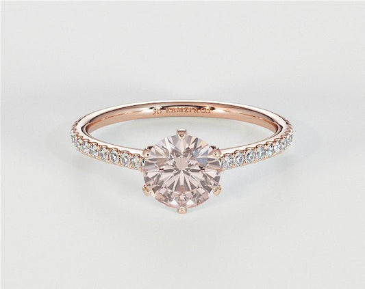 Jordan - Morganite Rings - Ramzi & Co.®