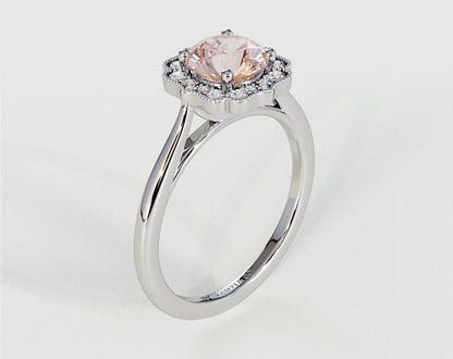 Juniper - Morganite Rings - Ramzi & Co.®