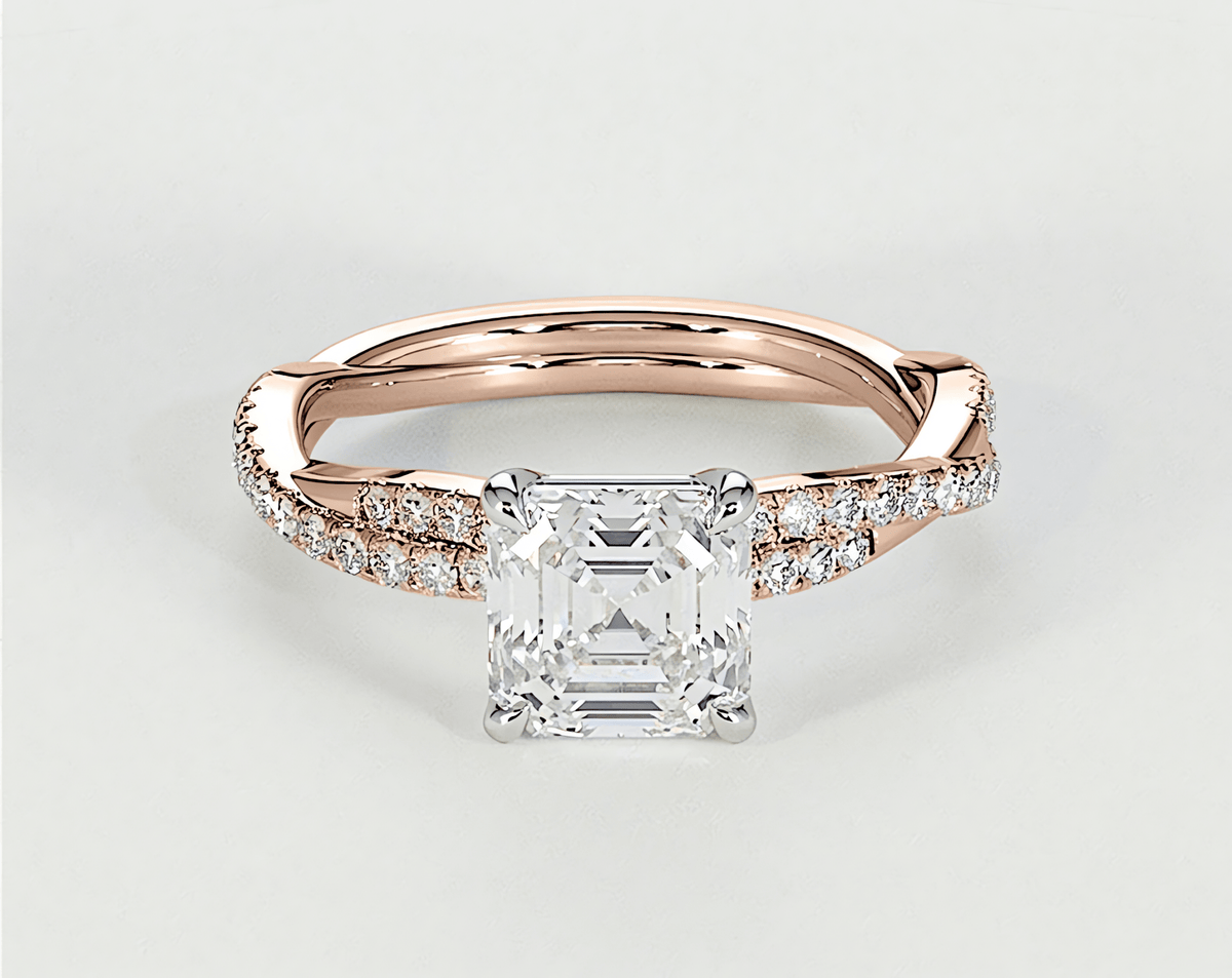 Katherine - Asscher - Engagement Rings - Ramzi & Co.®