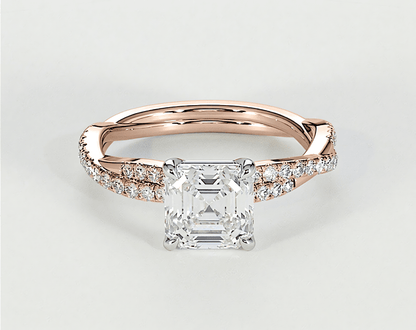 Katherine - Asscher - Engagement Rings - Ramzi & Co.®