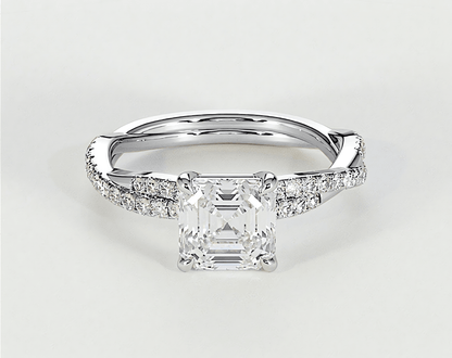 Katherine - Asscher - Engagement Rings - Ramzi & Co.®