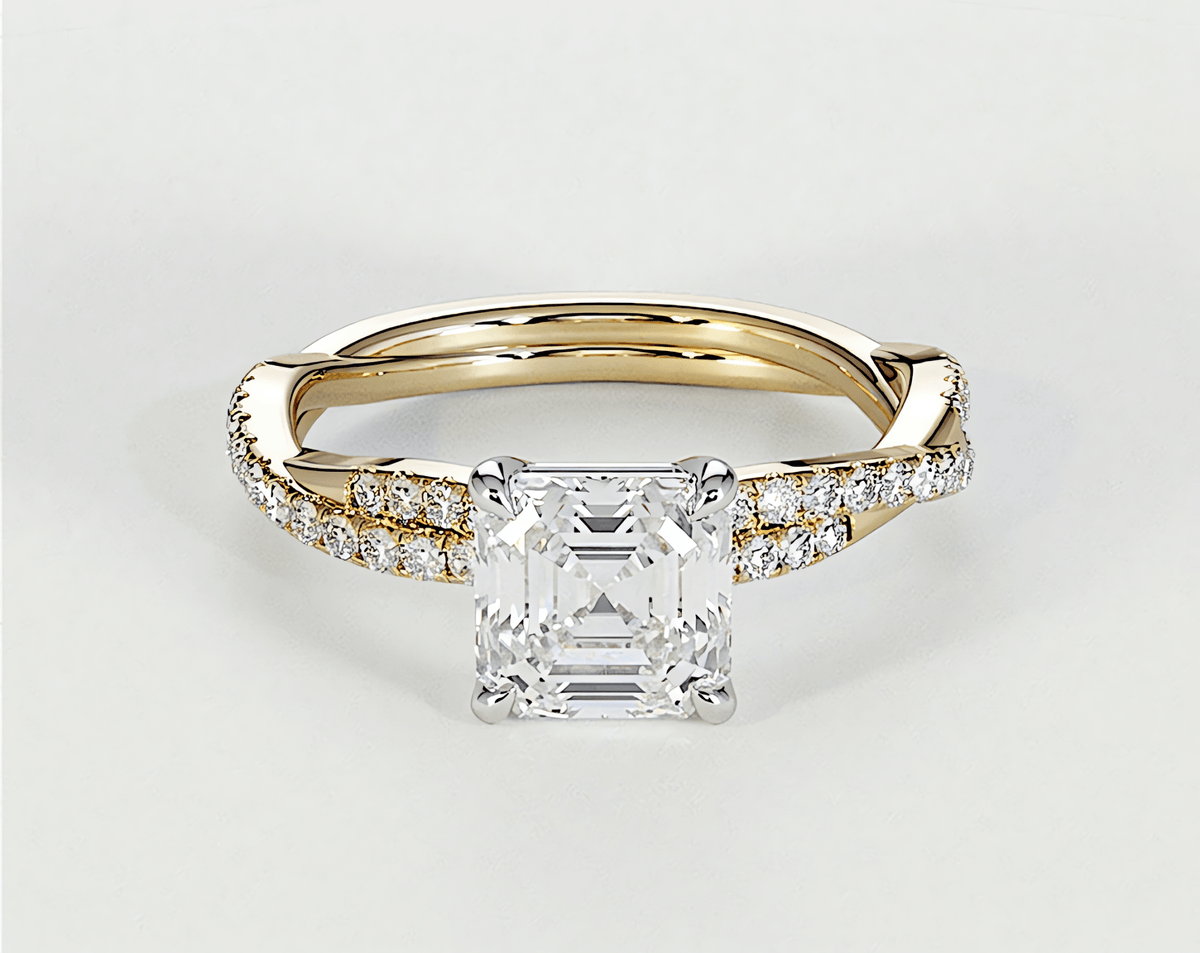 Katherine - Asscher - Engagement Rings - Ramzi & Co.®