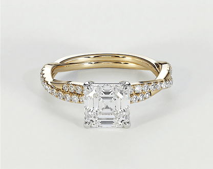 Katherine - Asscher - Engagement Rings - Ramzi & Co.®