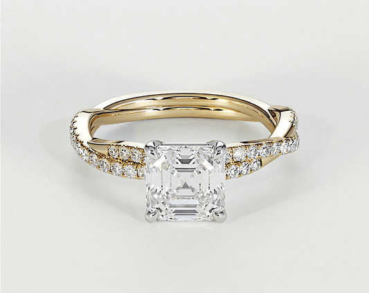 Katherine - Asscher - Engagement Rings - Ramzi & Co.®